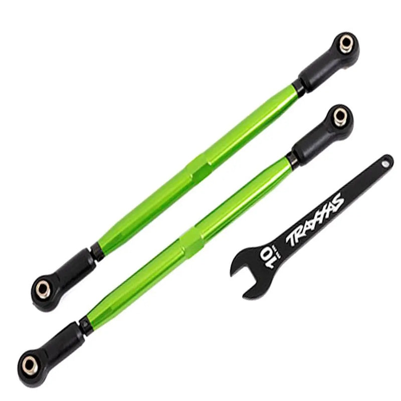 Traxxas TRA7897G X-Maxx WideMaxx Aluminum Front Toe Links (Green) (2)
