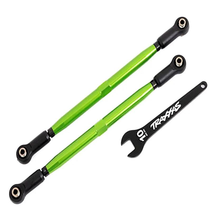 Traxxas TRA7897G X-Maxx WideMaxx Aluminum Front Toe Links (Green) (2)