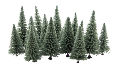 Noch 24641 HO/TT Scale Fir Trees, 10-14 cm, 16-Pack