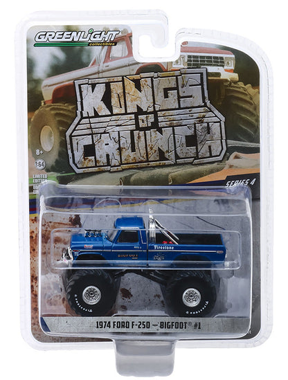 Greenlight 49040-A 1/64 Bigfoot #1 1974 Ford F-250 Monster