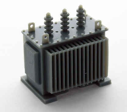 3D To Scale 50-440-GY 1/50 Electrical Transformer Large, Grey