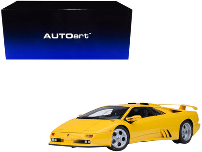 Lamborghini Diablo SE30 Jota Superfly Yellow 1/18 Model Car by Autoart  free shipping USA