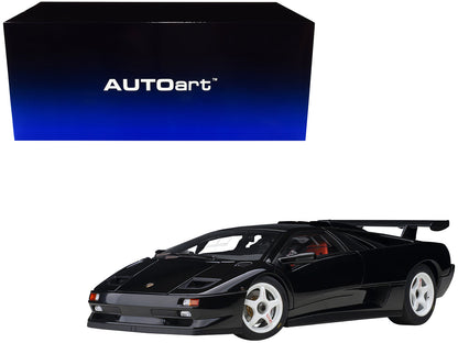 Lamborghini Diablo SV-R Deep Black 1/18 Model Car by Autoart  free shipping USA