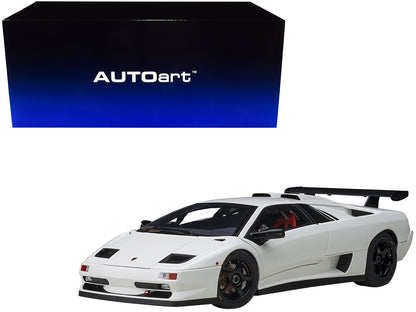 Lamborghini Diablo SV-R Impact White 1/18 Model Car by Autoart  free shipping USA
