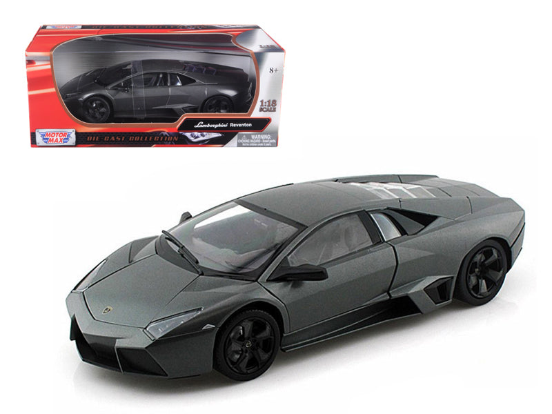 Lamborghini Reventon Gray Metallic 1/18 Diecast Model Car by Motormax  free shipping USA