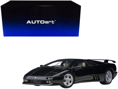 Lamborghini Diablo SE30 Deep Black Metallic 1/18 Model Car by Autoart  free shipping USA