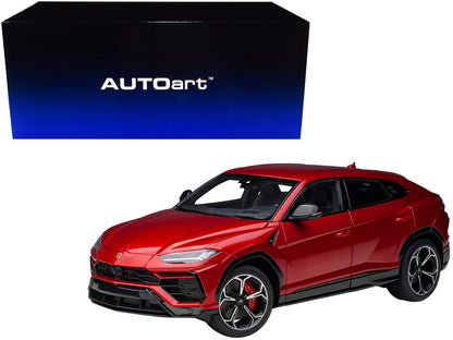 Lamborghini Urus Rosso Efesto Pearl Red 1/18 Model Car by Autoart  free shipping USA