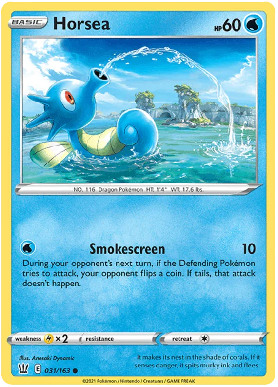 Horsea (031/163) [Sword & Shield: Battle Styles]