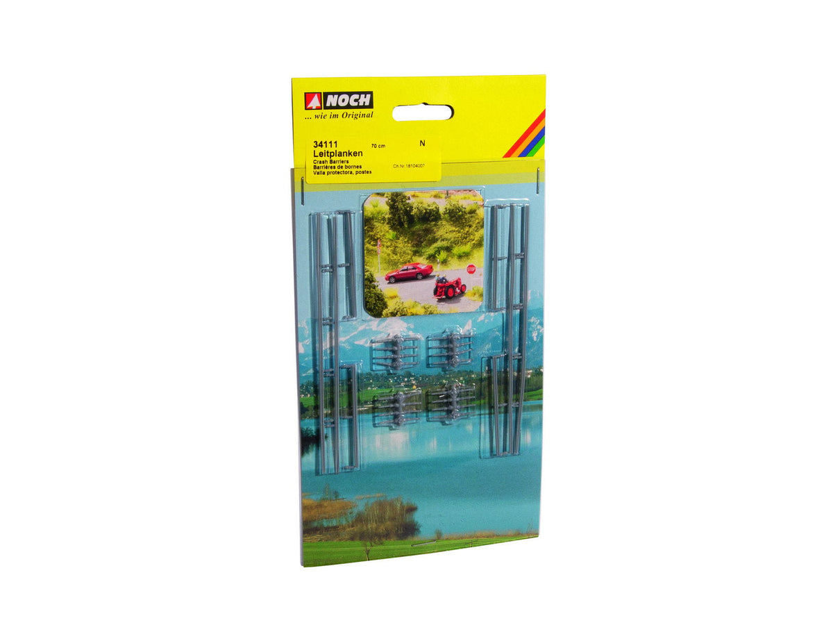Noch 34111 N Scale Crash Barriers and Road Posts