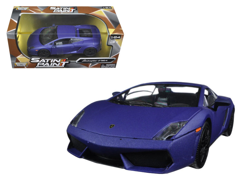 Lamborghini Gallardo LP 560-4 Matt Purple 1/24 Diecast Model Car by Motormax  free shipping USA