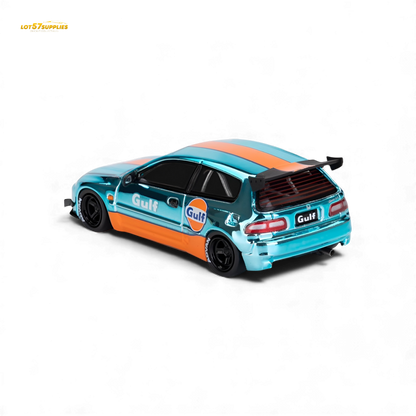 (Pre-Order) ET Model Pandem Civic EG6 Rocket Bunny - Gulf 1:64