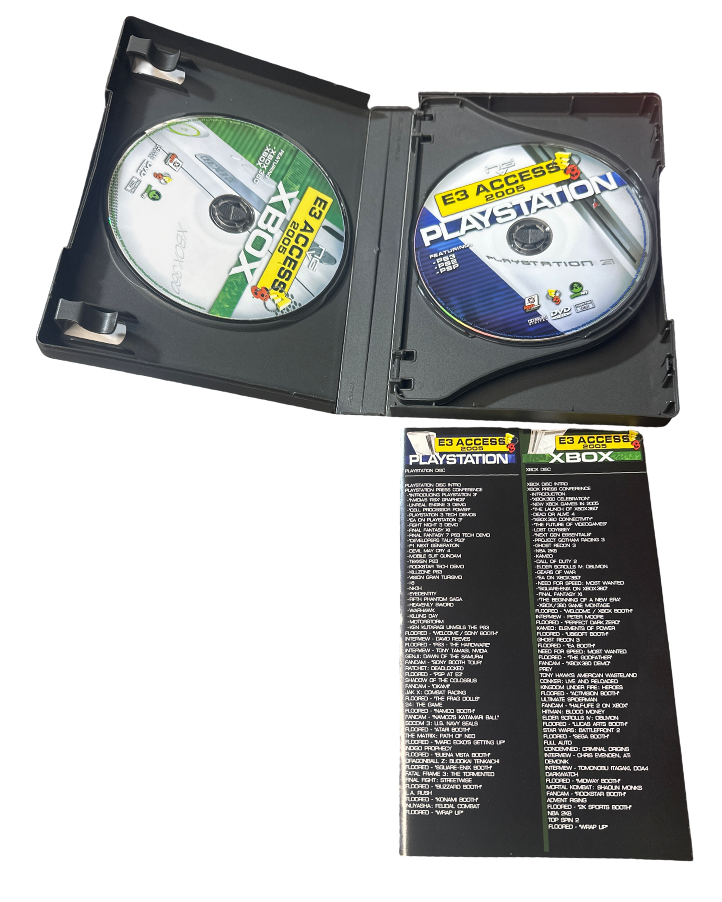 2005 E3 Access: The Future of Video Games (DVD, 4-Disc Set, 2005)