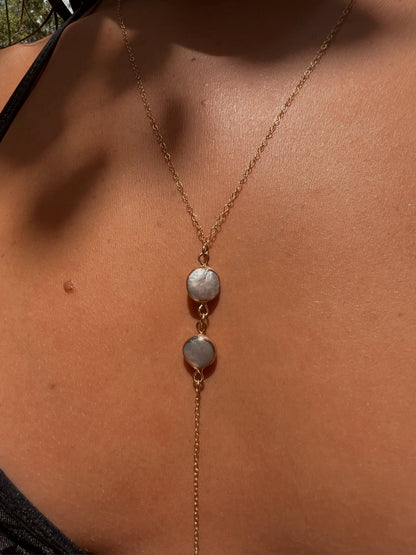 Encantar Pearl Necklace by Toasted Jewelry