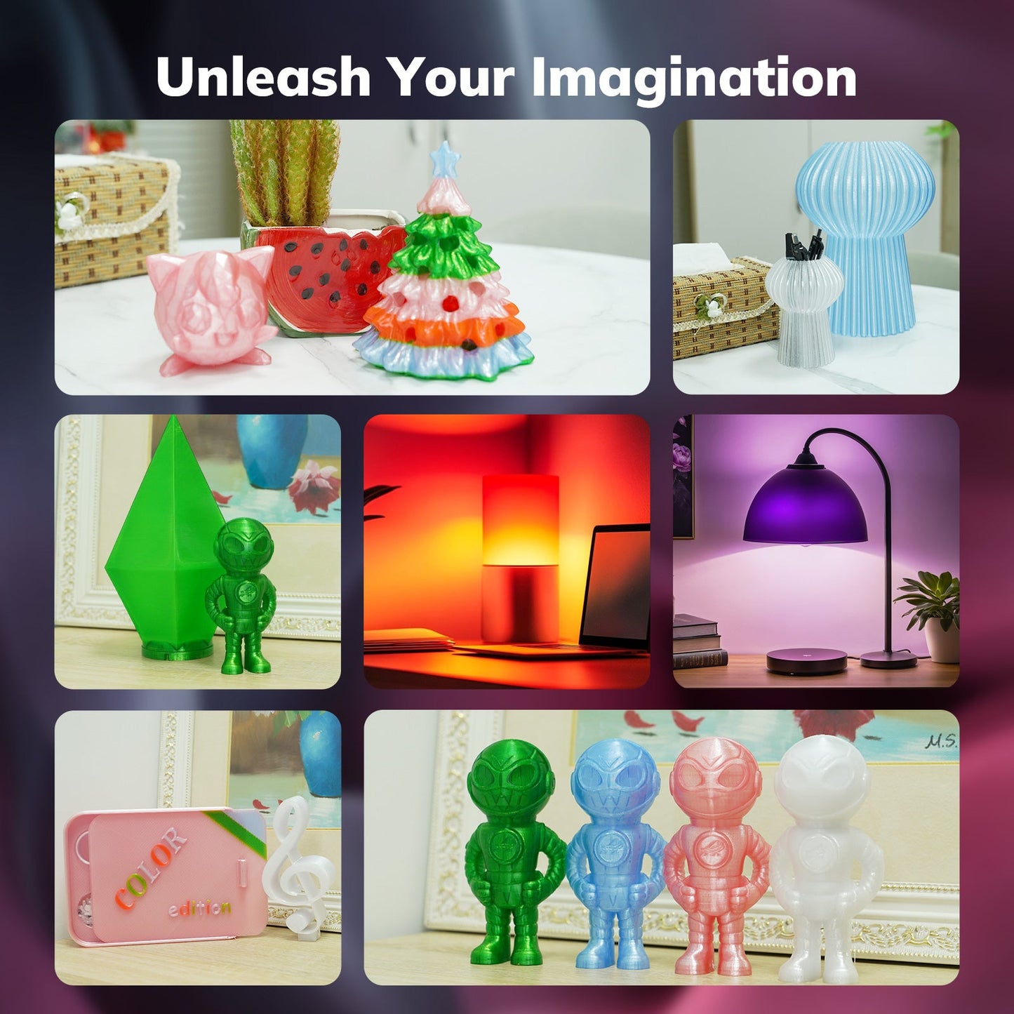 PETG Transparent Variety Pack (4x250g)