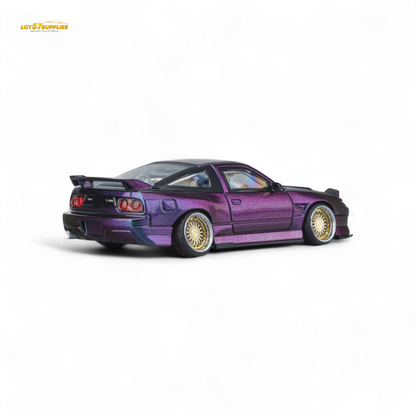 MicroTurbo Custom 180SX Spirit Rei - Purple Chameleon GMHS 2025 Special Edition 1:64
