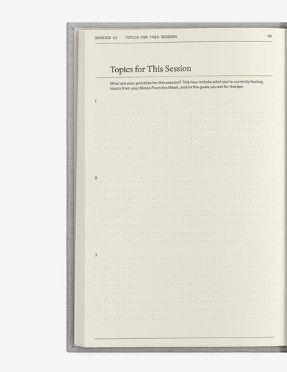 The Therapy Journal by Therapy Notebooks