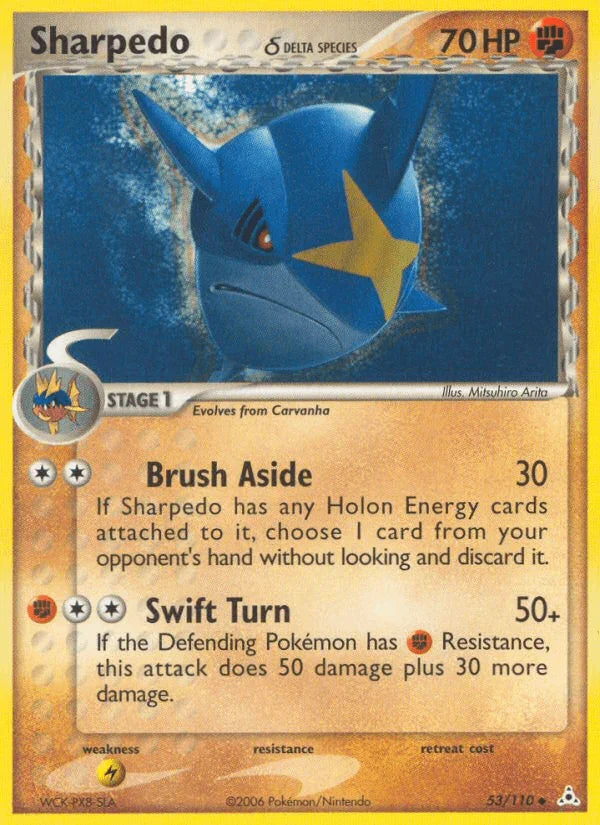 Sharpedo (53/110) (Delta Species) [EX: Holon Phantoms]