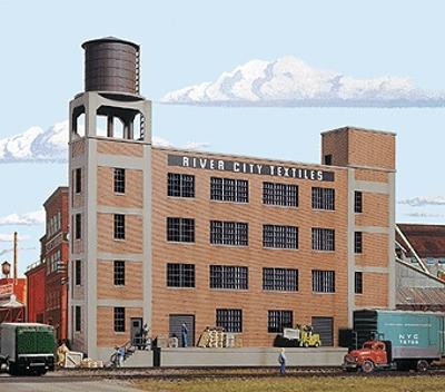 Walthers Cornerstone 3178 HO River City Textiles Background