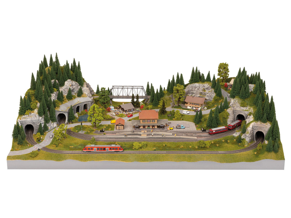 Noch 53600 HO Scale Easy Track Karlsberg Layout Kit, Marklin C-Track