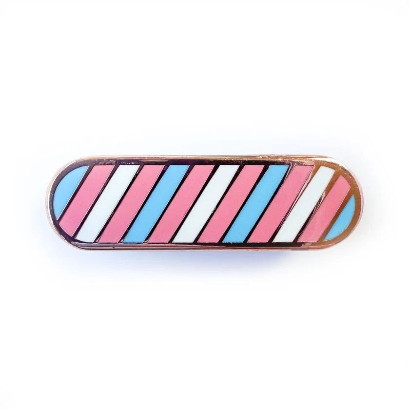 Pride Pals Flag Enamel Pin - Transgender