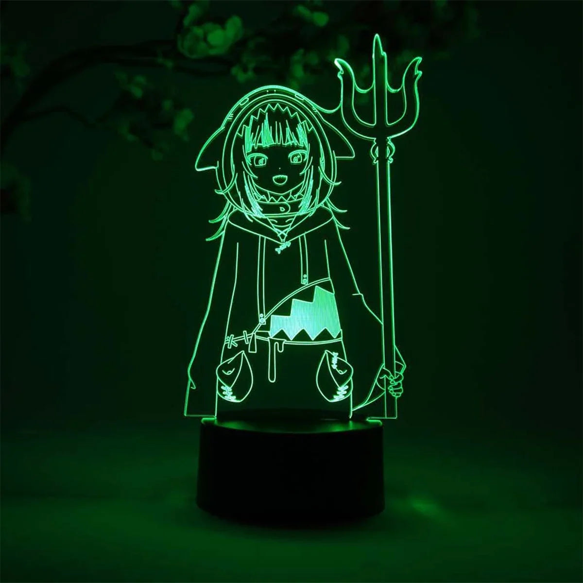 Hololive Production Gawr Gura Otaku Lamp
