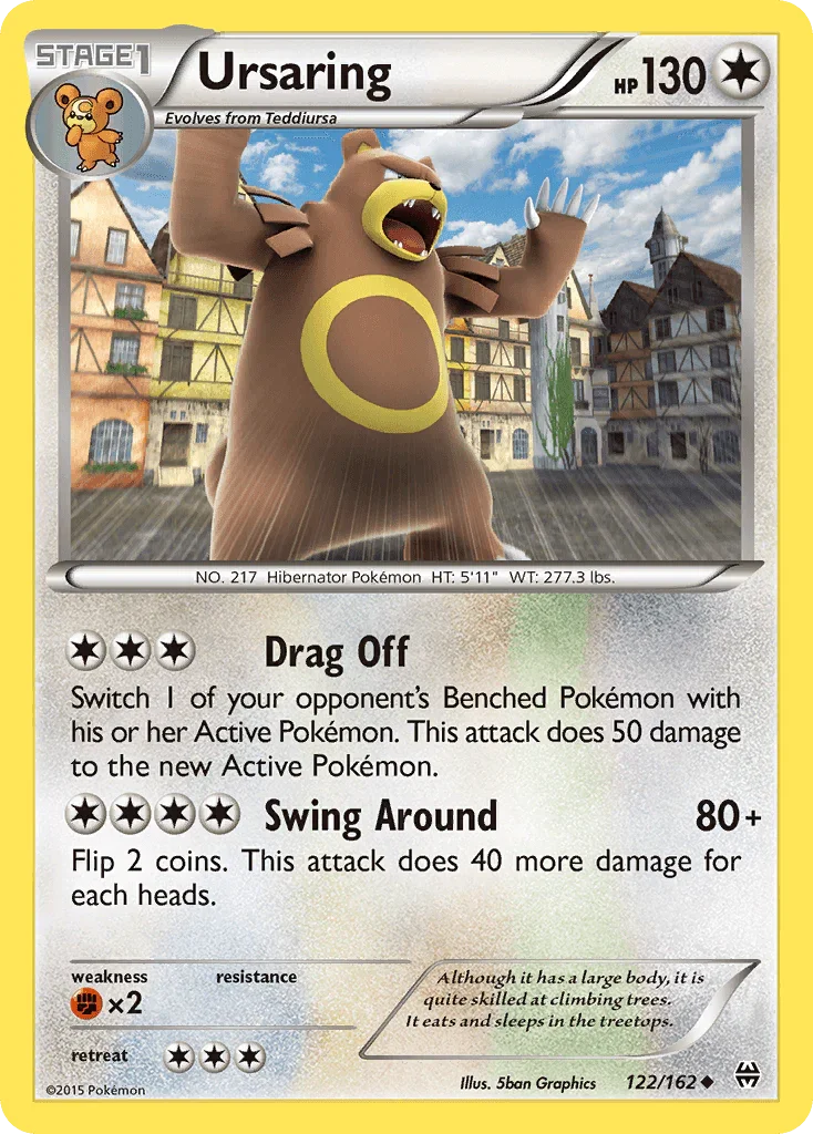 Ursaring (122/162) [XY: BREAKthrough]