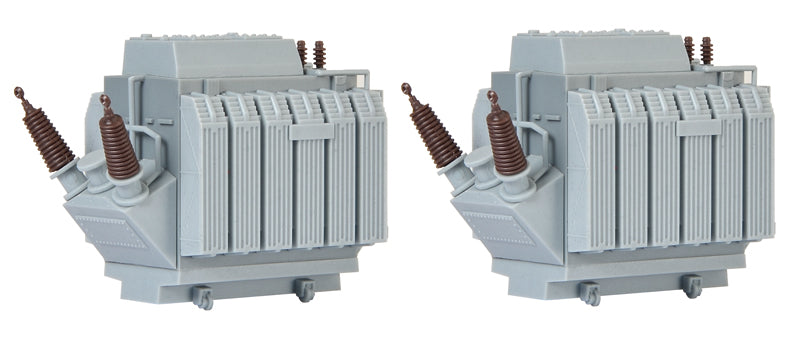 Kibri 39844 1/87 Electrical Transformers 2-Piece Model Kit