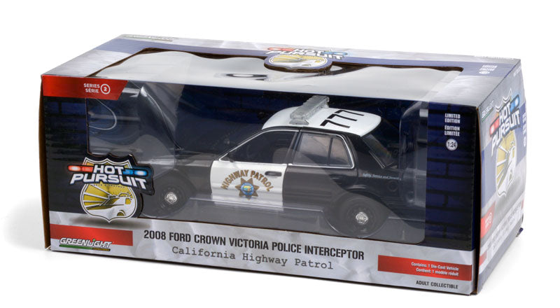 Greenlight 85523 1/24 2008 Ford Crown Victoria Police, CHP