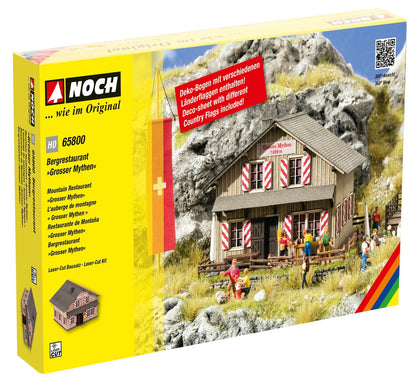 Noch 65800 HO Scale Grosser Mythen Mountain Restaurant Kit