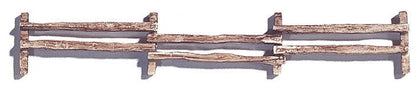 Noch 13030 HO Scale 2-Slat Pasture Fence, 12 Sections