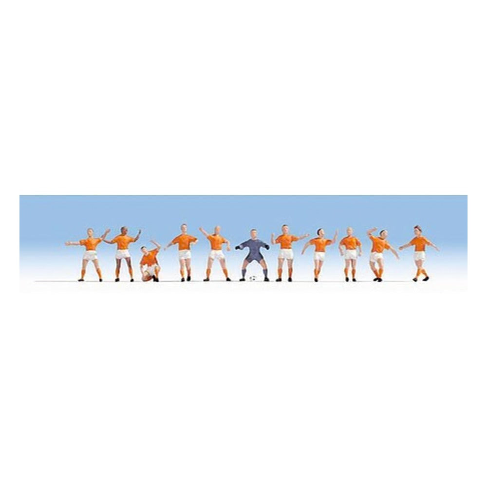 Noch 15977 HO Scale Netherlands Soccer Team -- pkg(11)
