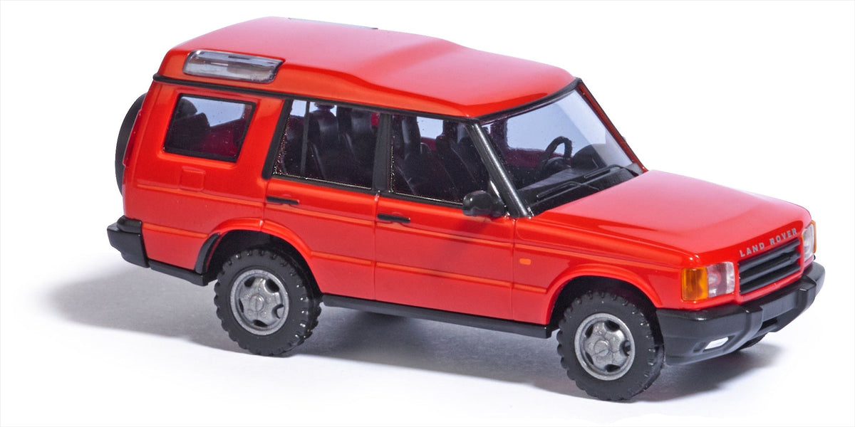 Busch 51900 HO Scale Land Rover Discovery, Red