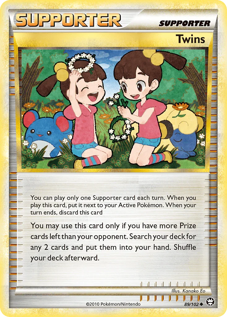 Twins (89/102) [HeartGold & SoulSilver: Triumphant]