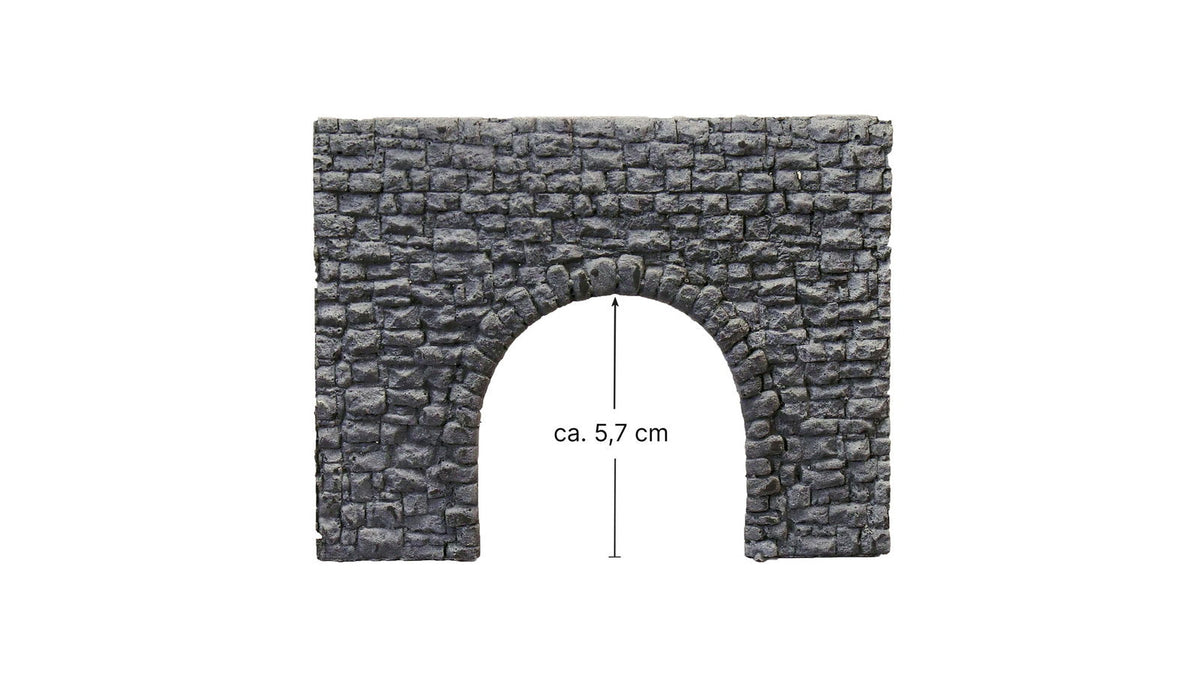 Noch 58300 HO Scale Cut-Stone Underpass, 14 x 11 cm