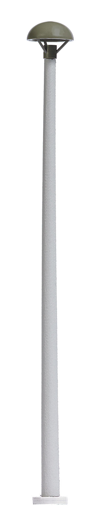 Busch 4113 HO Scale Mushroom-Top Platform Light with Concrete Mast -- Yellow