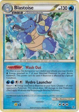 Blastoise (13/95) (Cracked Ice Holo) [HeartGold & SoulSilver: Unleashed]
