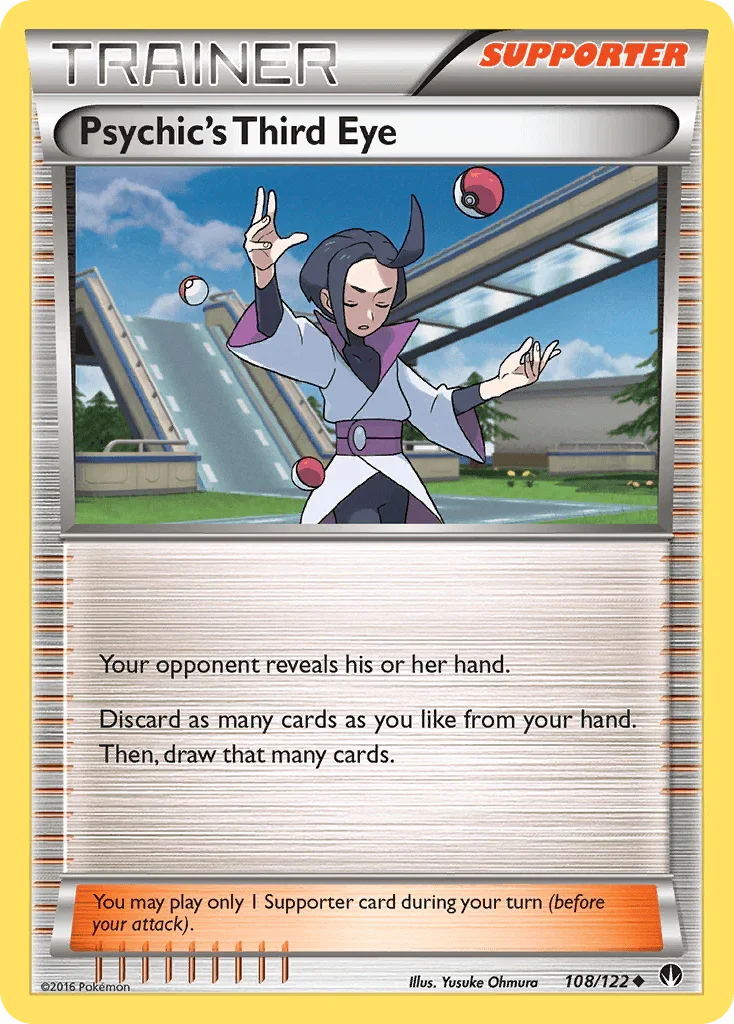 Psychic's Third Eye (108/122) [XY: BREAKpoint]