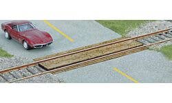 Walthers SceneMaster 949-4158 HO Wood Grade Crossing Wood Kit