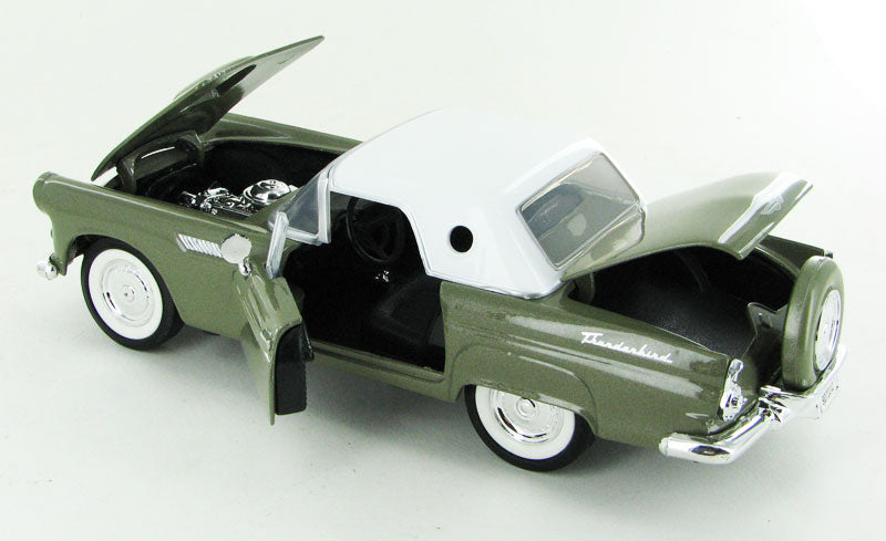 Motormax 73312AC-GR 1/24 1956 Ford Thunderbird, Emerald Green