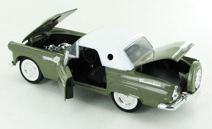 Motormax 73312AC-GR 1/24 1956 Ford Thunderbird, Emerald Green