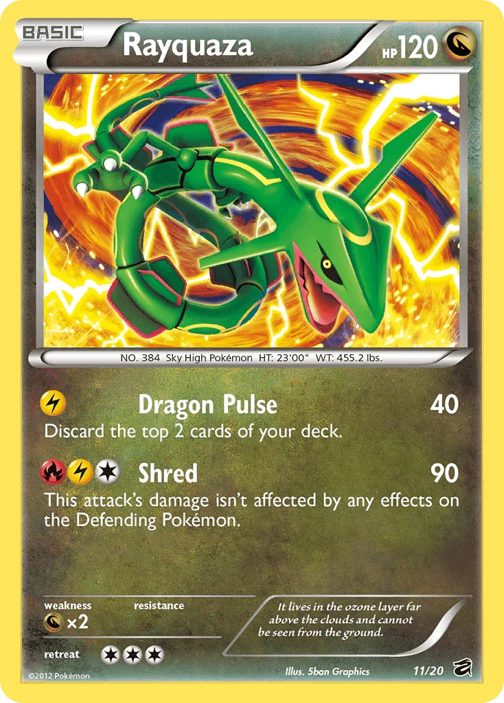 Rayquaza (11/20) [Black & White: Dragon Vault]