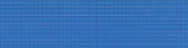 Preiser 19619 HO Scale Small Square Tile Wall Blue 3-3/4 x 3-3/4" 9.5