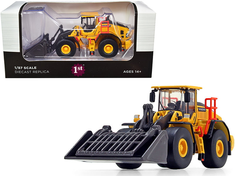 Volvo L180H Refuse Wheel Loader 1/87 (HO) Diecast Model by First Gear  free shipping USA