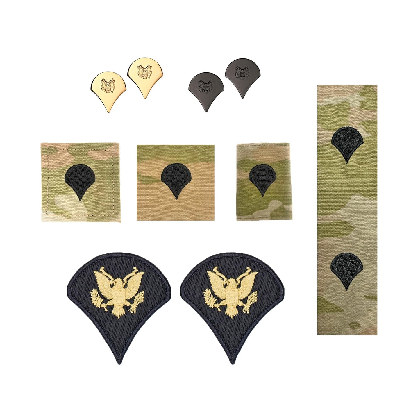 U.S. Army (E4) Specialist Rank Bundle (Male)
