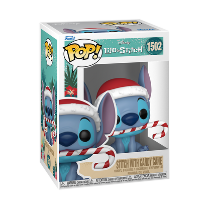 (PRE-ORDER) POP! Disney: Stitch HLDY– Stitch w/CC