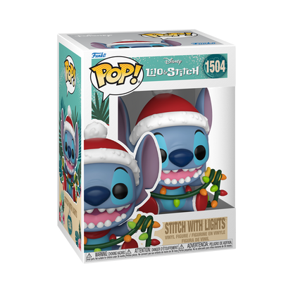 (PRE-ORDER) POP! Disney: Stitch HLDY– Stitch w/Lights
