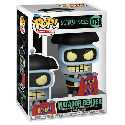 (PRE-ORDER) POP! TV: Futurama S4- Matador Bender