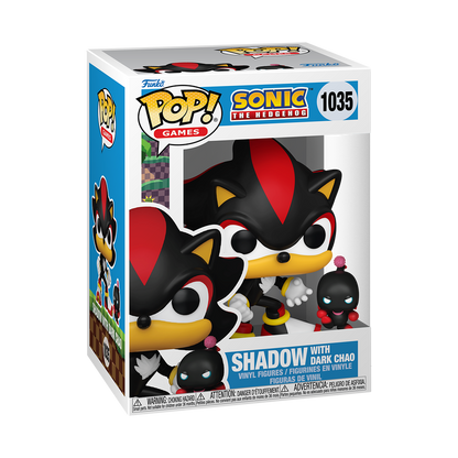 (PRE-ORDER) POP! & Buddy: Sonic- Shadow w/ Dark Chao