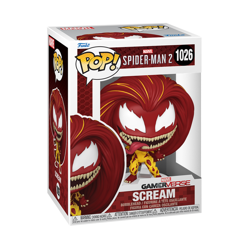 (PRE-ORDER) POP! Games: Spider Man 2VG - Scream