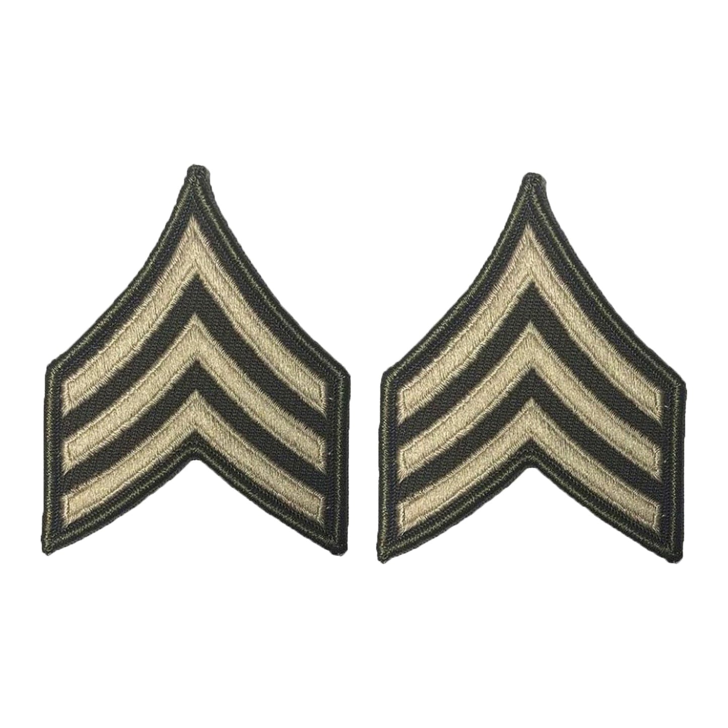 U.S. Army AGSU E5 Sergeant Chevron Sew-on Rank (male)